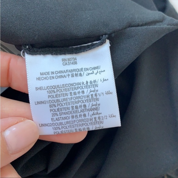 BCBG Maxazria Eden dress, black satin like material, size 2 - Picture 7 of 12